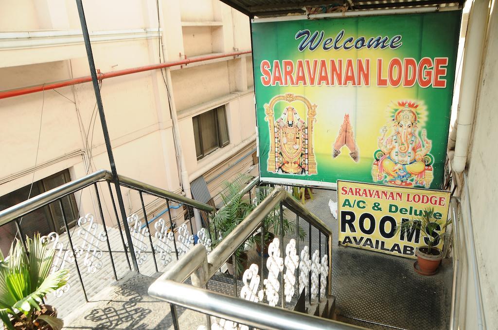Saravanan Lodge Madrás Exterior foto